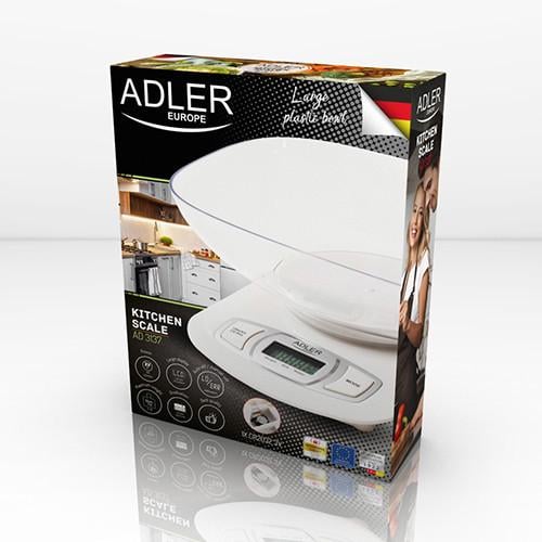 Ваги кухонні Adler AD-3137 White - фото 8