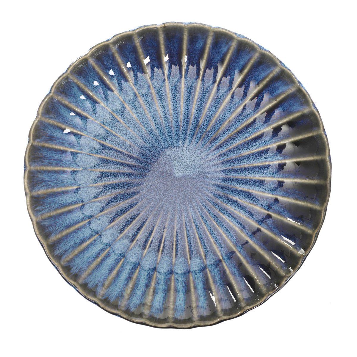 Тарелка обеденная Homla MELIDA 27 см Голубой (218945)