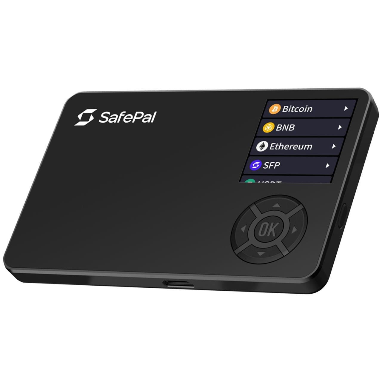 Крипто-гаманець апаратний SafePal S1 2024 Чорний (SS1Black)