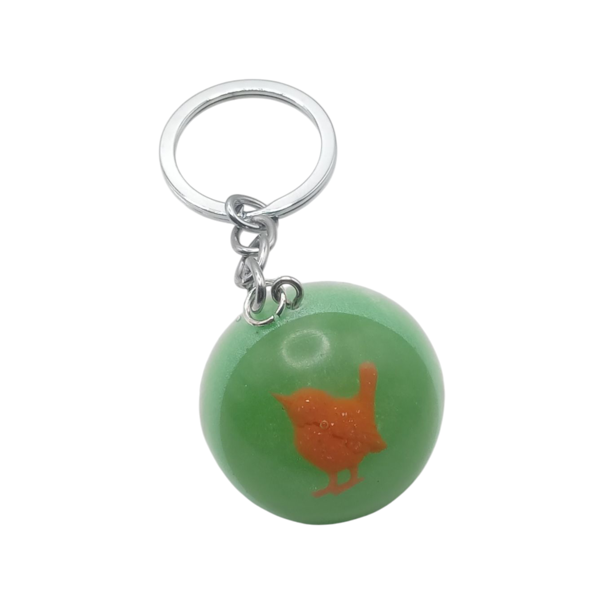 Брелок Птичка 2 ручная работа 35 мм Зеленый (1141) Брелок Птичка 2 ручная работа 35 мм Зеленый (1141)