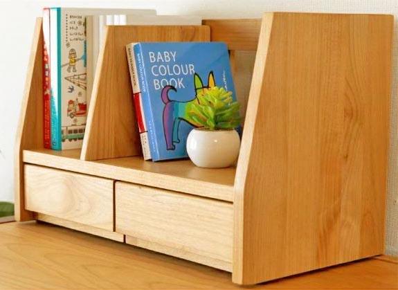 Полка книжная настольная из дерева Кавендо Карри (КПА-009603)