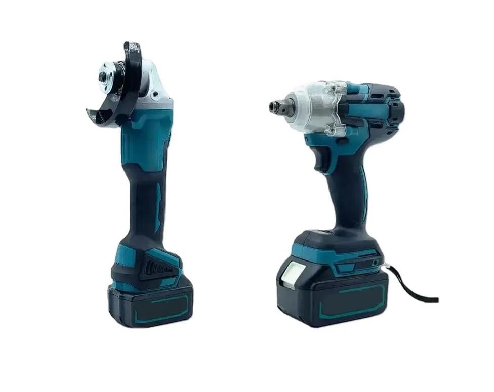 Набір електроінструментів акумуляторних 9714 шліфувальна машина/гайковерт 36V (24869301) - фото 2 Набір електроінструментів акумуляторних 9714 шліфувальна машина/гайковерт 36V (24869301) - фото 2