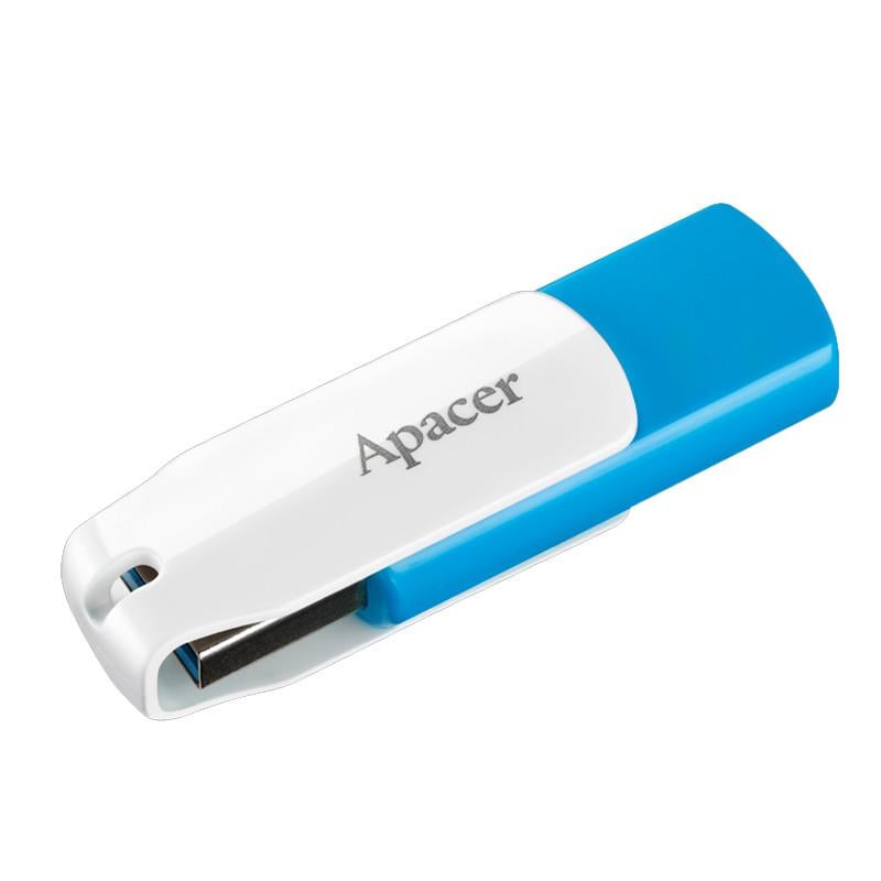 Флеш-накопитель Apacer USB 3,2 Gen1 AH357 128GB Blue/White (00000072712_1)