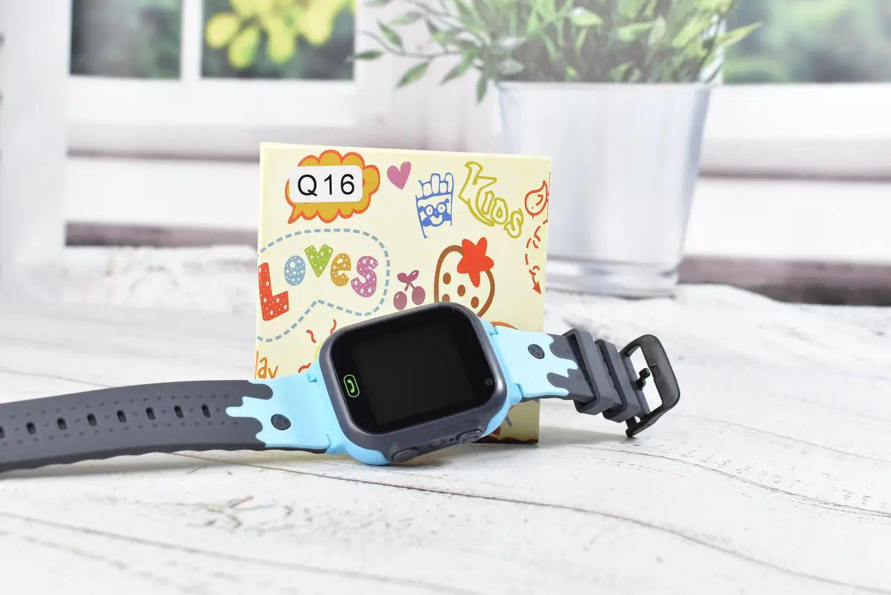 Часы детские Smart Baby Watch Q16 Blue (778900) - фото 2