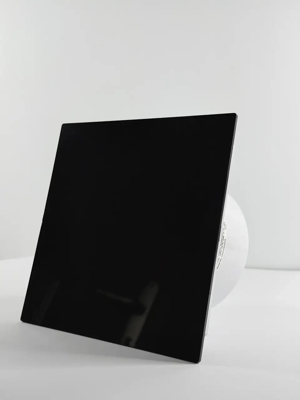 Вентилятор витяжний AirRoxy dRim 125 RMS BB з таймером і датчиком руху та пластиковою панеллю ABC Чорний глянець Вентилятор витяжний AirRoxy dRim 125 RMS BB з таймером і датчиком руху та пластиковою панеллю ABC Чорний глянець