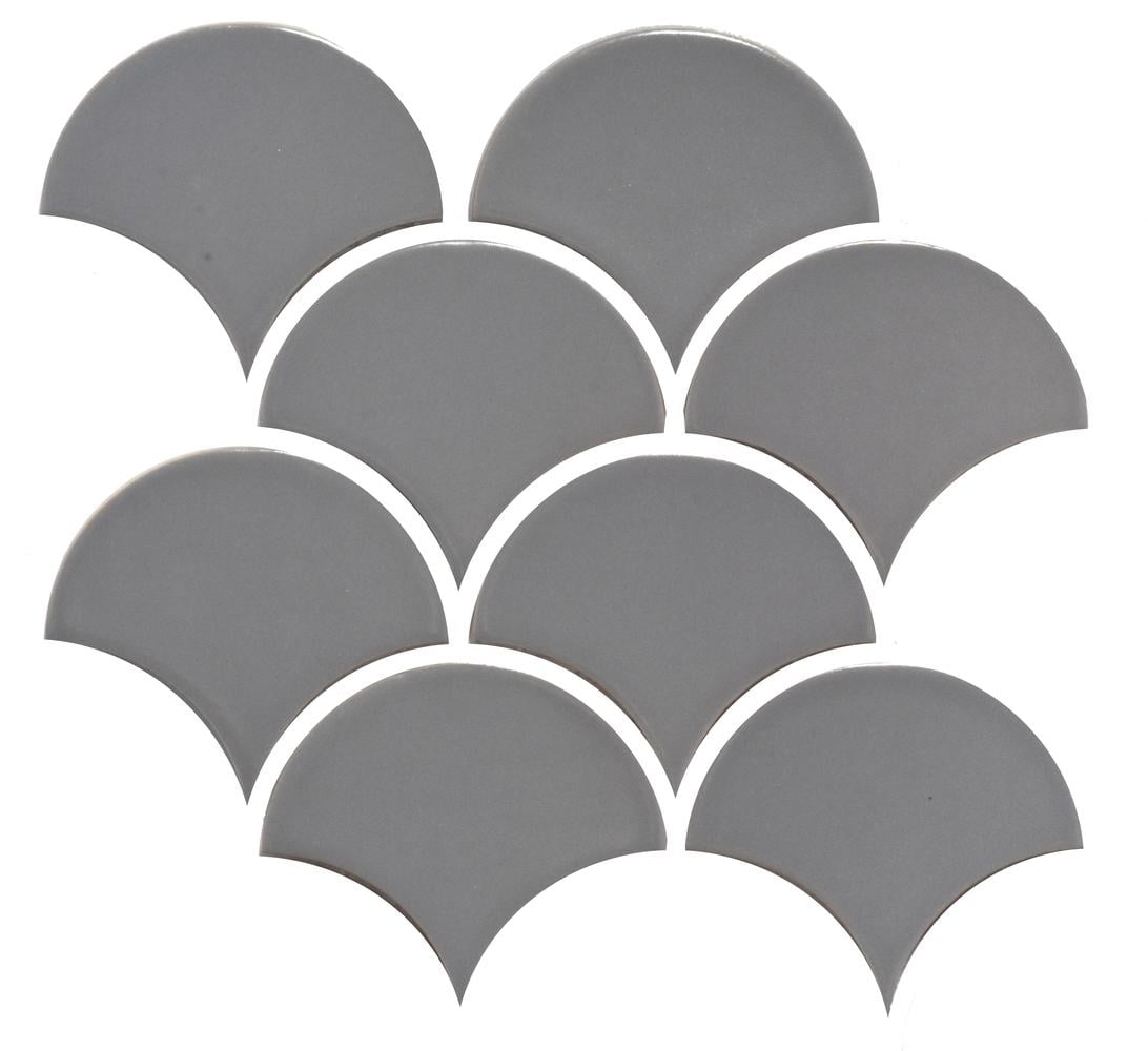 Керамічна мозаїка Kotto Ceramica SCALES SC 6019 240x240x9 мм 0,037 м2 Silver