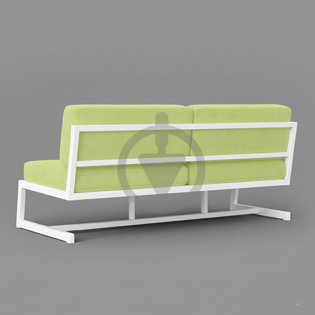 Диван металевий AVVS tech Атлас вуличний лофт рогожка 156 см Салатовий/Білий (30222951) - фото 3 Диван металевий AVVS tech Атлас вуличний лофт рогожка 156 см Салатовий/Білий (30222951) - фото 3