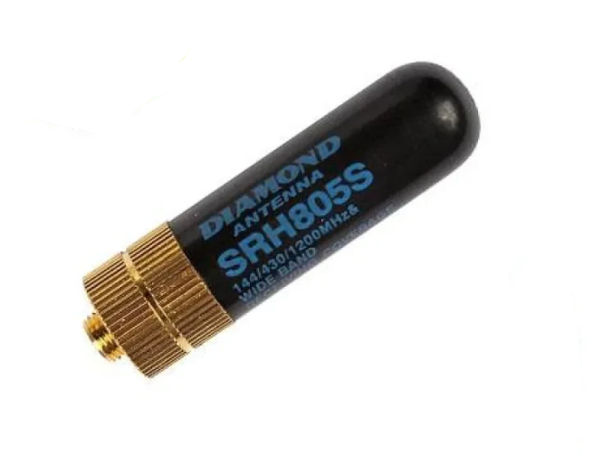 Антенна трехдиапазонная 144/430/1200МГц для раций BaoFeng/Kenwood (SRH805S)