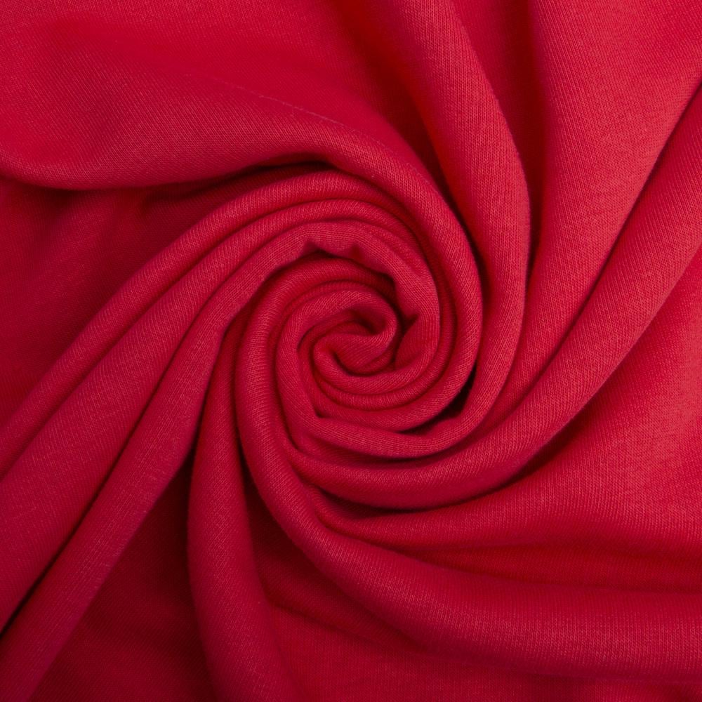Ткань трикотаж трьохнитка Сезон Красный (23513)