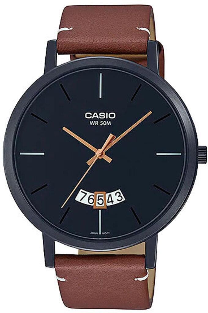 Наручные часы мужские Casio Timeless Collection MTP-B100BL-1E со стальным корпусом Черный (3151092512)