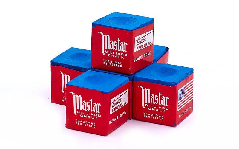 Крейда для кия Master середньої жорсткості 12 шт. Синій (M12) - фото 2 Крейда для кия Master середньої жорсткості 12 шт. Синій (M12) - фото 2