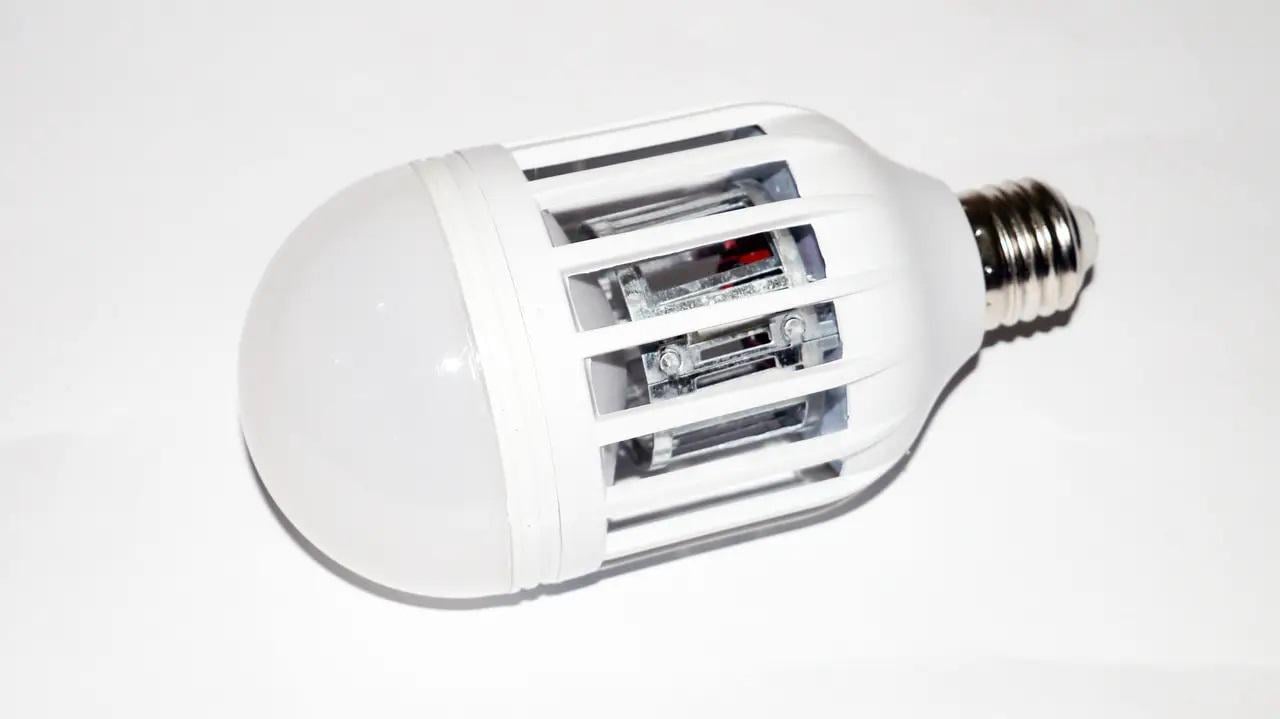 Відлякувач комах-лампочка Е27 Pest repeller light стробоскоп (2079277804)