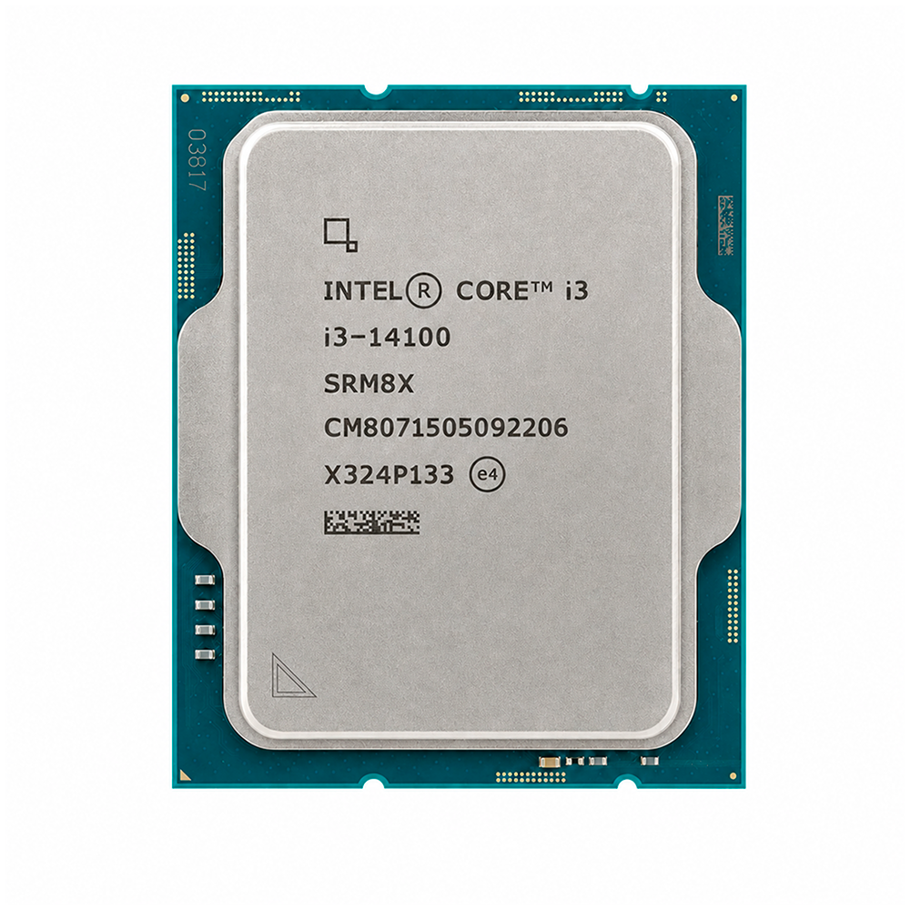 Процессор Intel Core i3-14100 s1700 3,5 ГГц 4C/8T 60W Tray (CM8071505092206)
