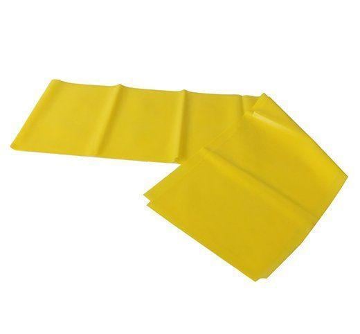 Стрічка еластична для фітнесу йоги Жовтий