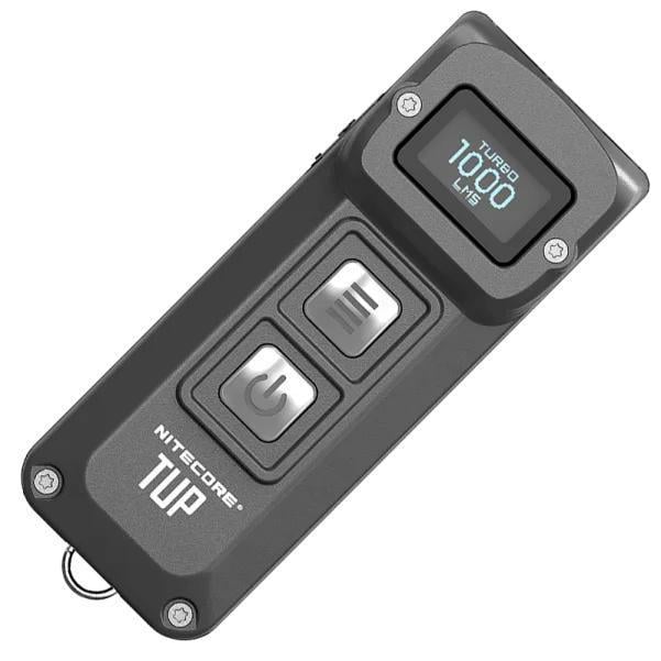 Ліхтар наключний Nitecore TUP 1000 lm з дисплеєм 180 м Сірий (27831829)
