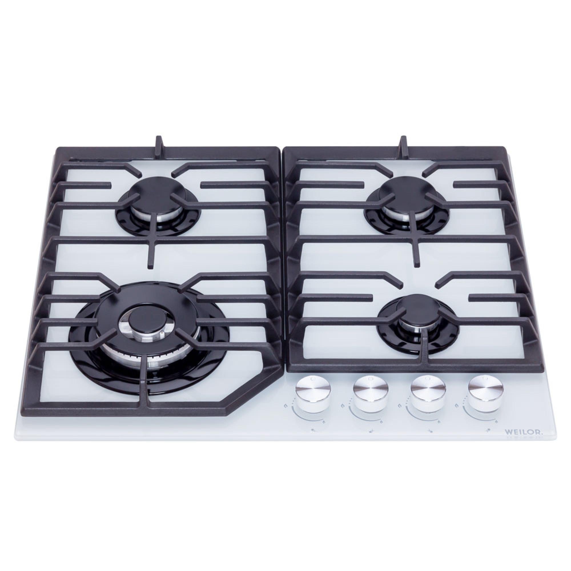 Варочная поверхность газовая WEILOR GG W 624 WH - фото 2 Варочная поверхность газовая WEILOR GG W 624 WH - фото 2