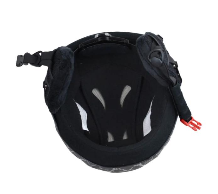 Лижний шолом PROPRO з малюнком S Чорний (ШГ-1005-21) - фото 3 Лижний шолом PROPRO з малюнком S Чорний (ШГ-1005-21) - фото 3