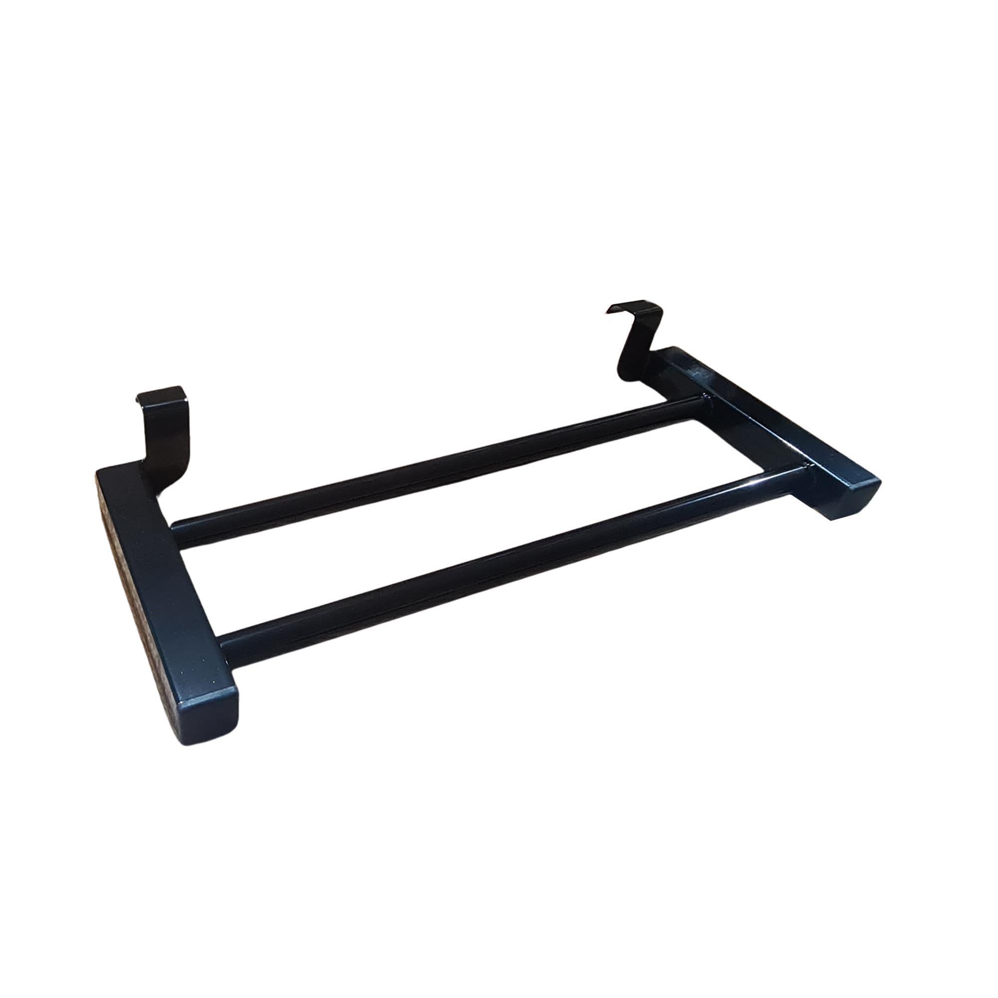 Поличка для рушникосушарки Carino ARIANNA Чорний глянець (28766341) - фото 5 Поличка для рушникосушарки Carino ARIANNA Чорний глянець (28766341) - фото 5