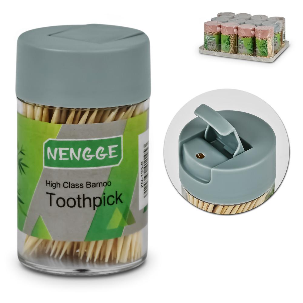 Зубочистки бамбуковые 220 шт. (R88828) - фото 2 Зубочистки бамбуковые 220 шт. (R88828) - фото 2