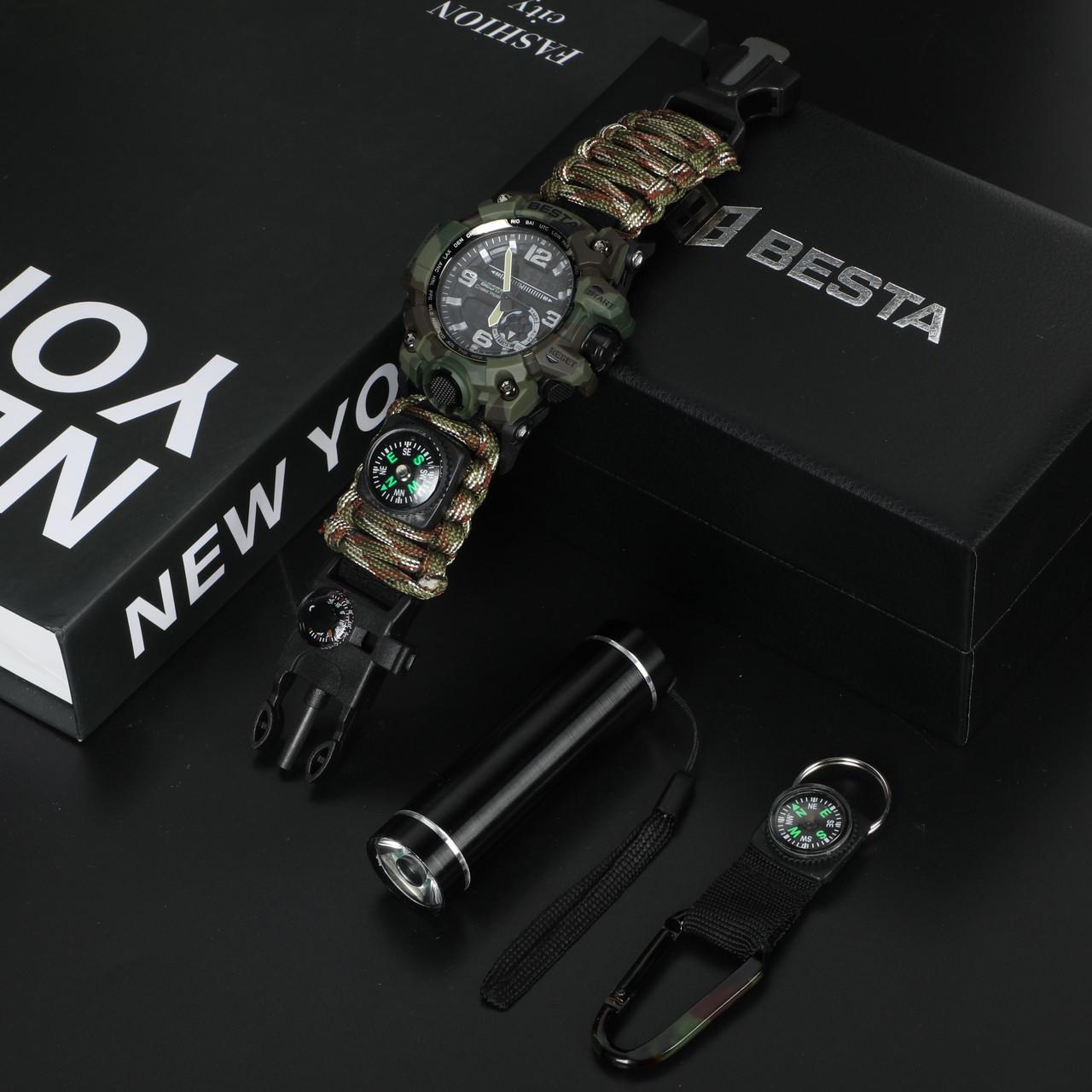 Набір подарунковий BESTA Box Military Light з компасом (2439642331) - фото 2
