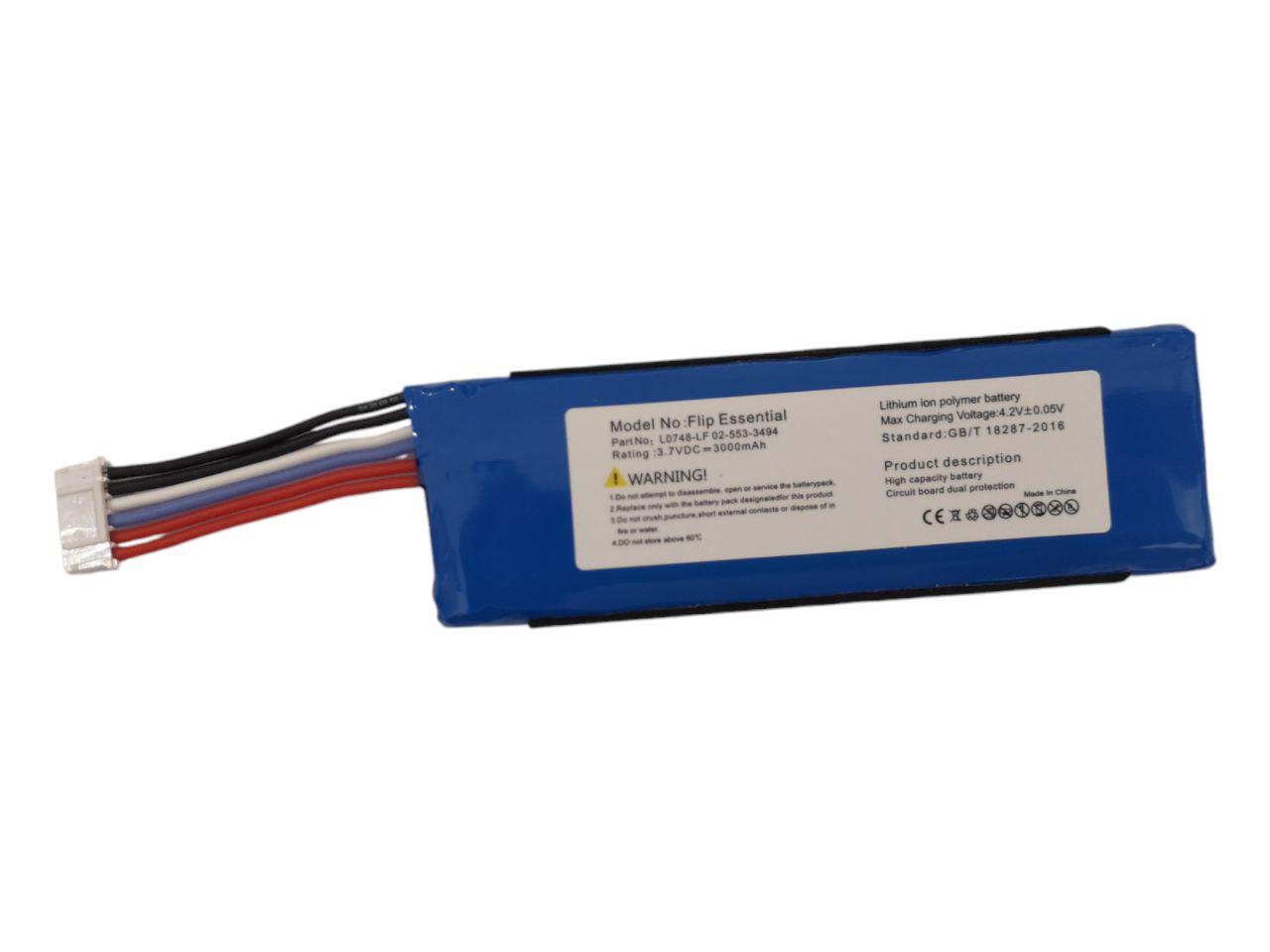 Аккумулятор для JBL Flip 3 SE L0748-LF 3000 mAh 3,7V (000011114)