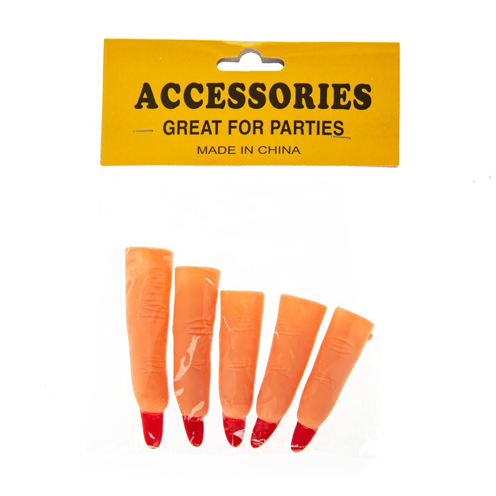 Декор на Хеллоуин Elisey Пальцы Красный (8810-018)