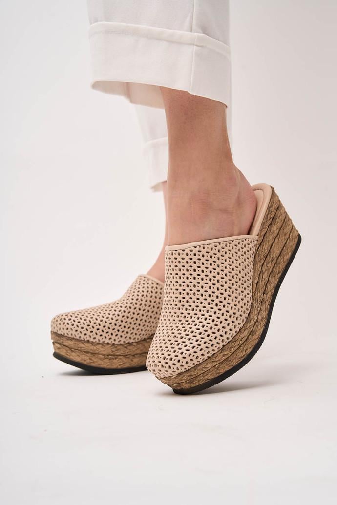 Сабо женские Anna Lucci р. 39 Бежевый (171550)