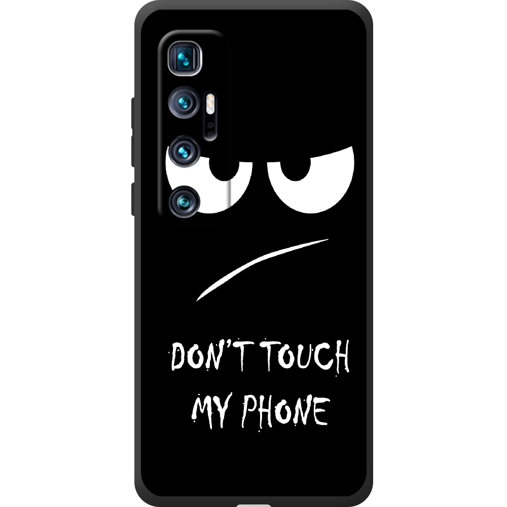 Чехол BoxFace Xiaomi Mi 10 Ultra Don't Touch my Phone Черный силикон (44423-up535-44450)
