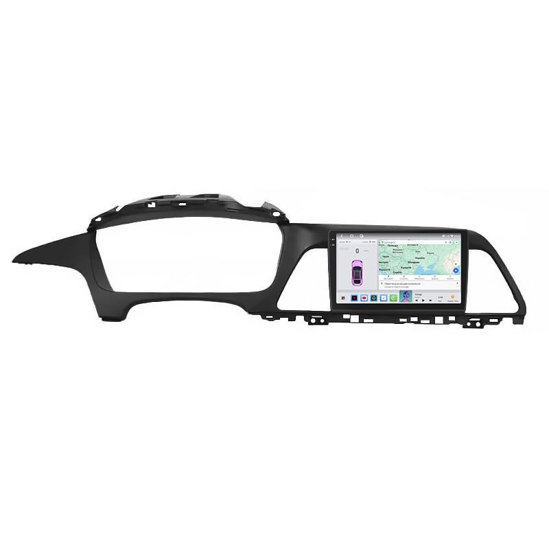 Автомагнитола штатная Lesko QLED CarPlay/4G/Wi-Fi/GPS/360° для Hyundai Sonata VII LF 2014-2017 4/64Gb 9" (2314017605)