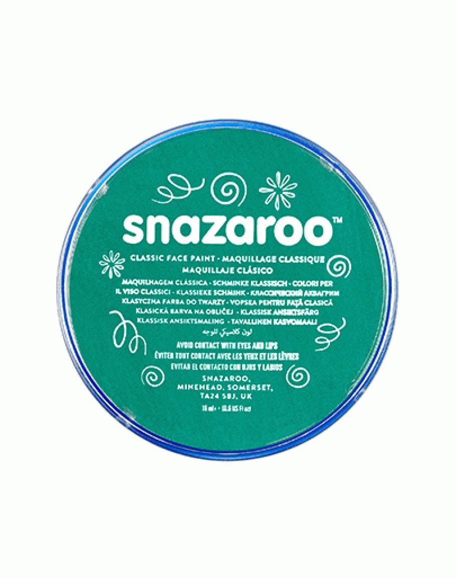 Аквагрим для лица и тела Snazaroo 18 мл Зелено-голубой (1118617)