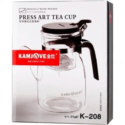 Чайник заварювальний Kamjove K-208 з кнопкою 900 мл (248) - фото 2 Чайник заварювальний Kamjove K-208 з кнопкою 900 мл (248) - фото 2