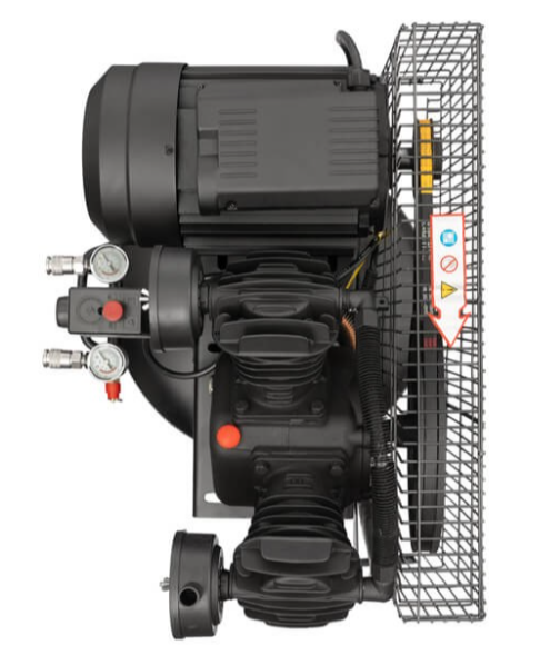 Компресор Intertool PT-0017 поршневий масляний ремінний 100 л 3 кВт - фото 4 Компресор Intertool PT-0017 поршневий масляний ремінний 100 л 3 кВт - фото 4