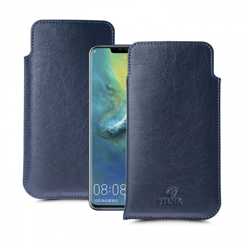 Футляр Stenk Elegance для Huawei Mate 20 Pro Синий (62390)