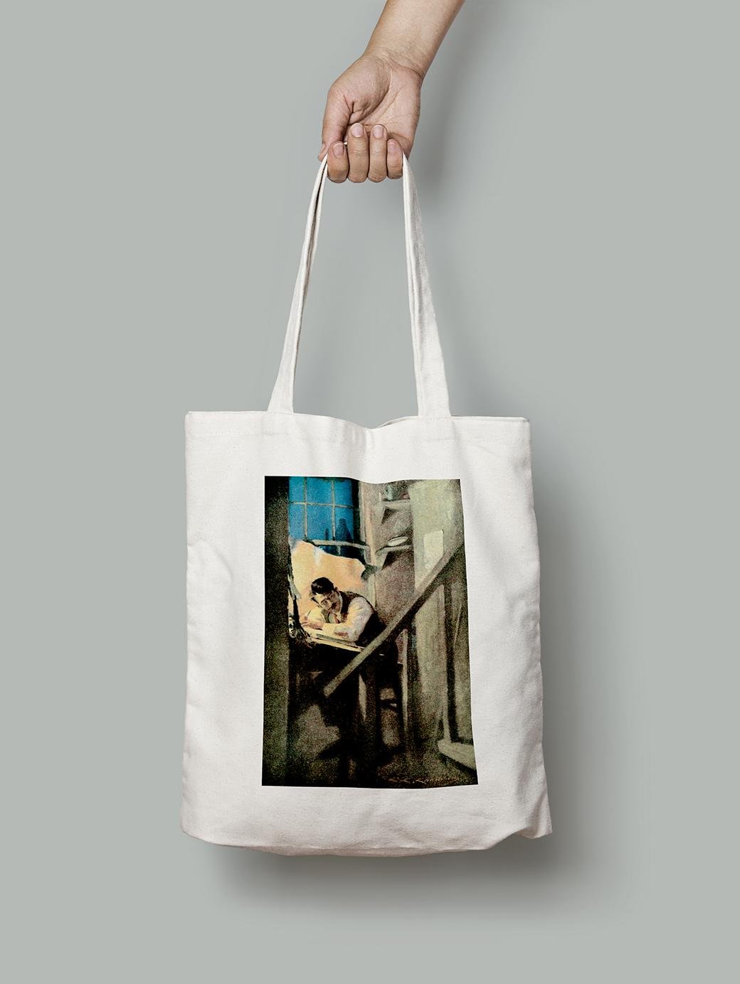 Эко-сумка шопер В мастерской