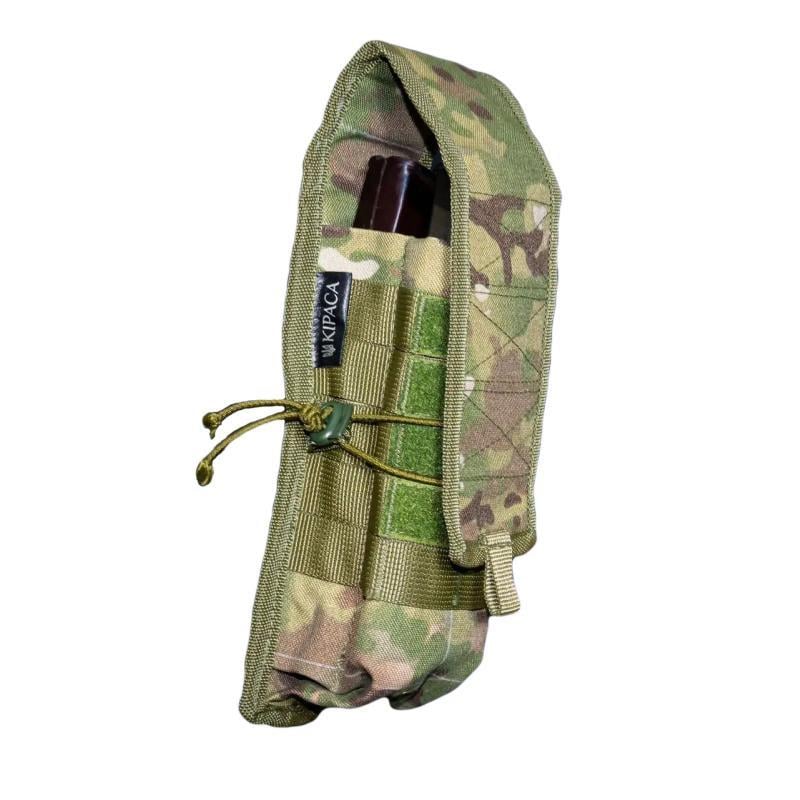 Подсумок для АК двойной закрытого типа кордура Kirasa KI226 Камуфляж (578640)