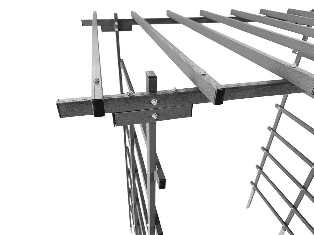 Опора цветочная SIMBUD Малинская лестница 150 см Графитовый (27883811) - фото 3 Опора цветочная SIMBUD Малинская лестница 150 см Графитовый (27883811) - фото 3