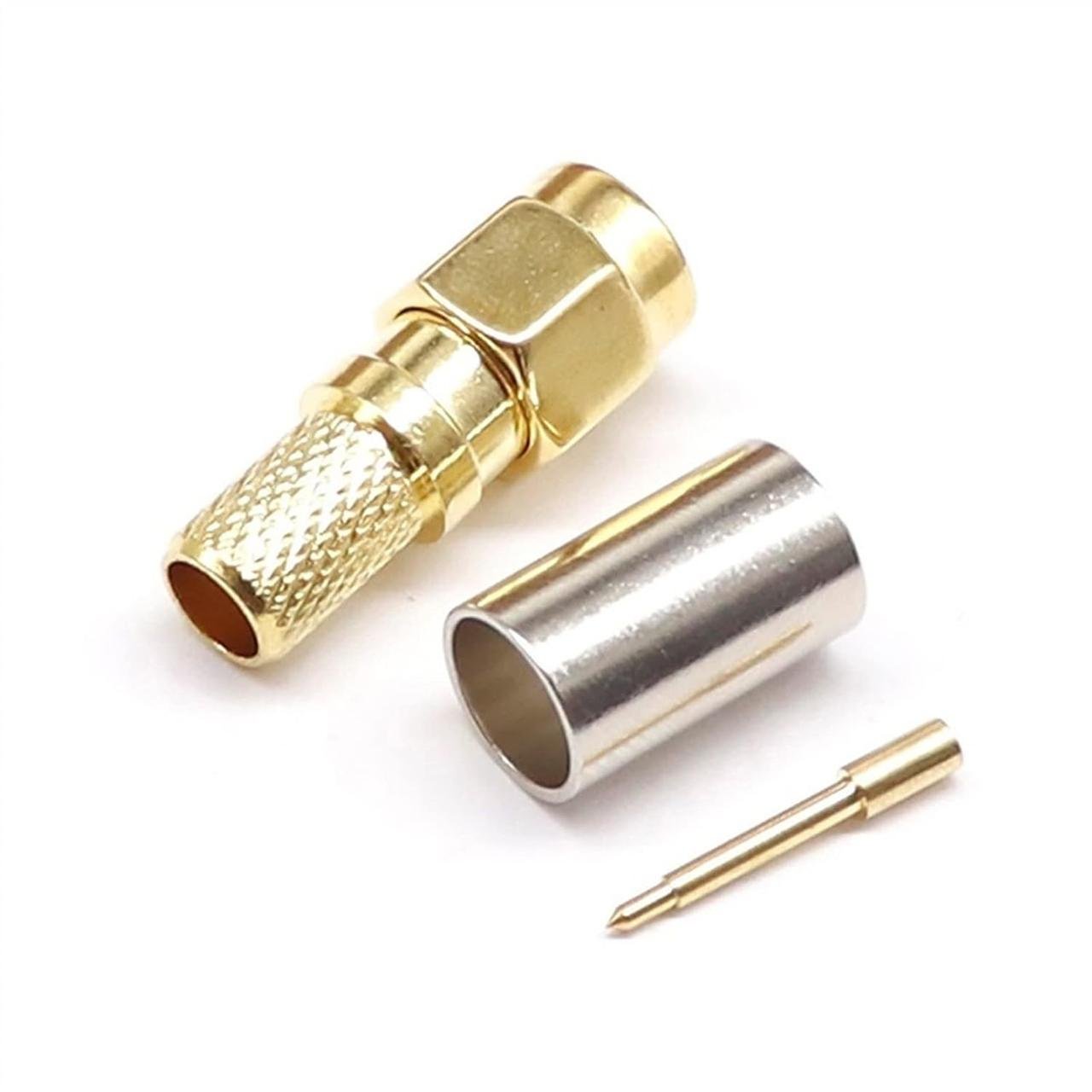 Коннектор Leno RF 3.01.300 SMA male для коаксиального кабеля LMR240 (000049230)