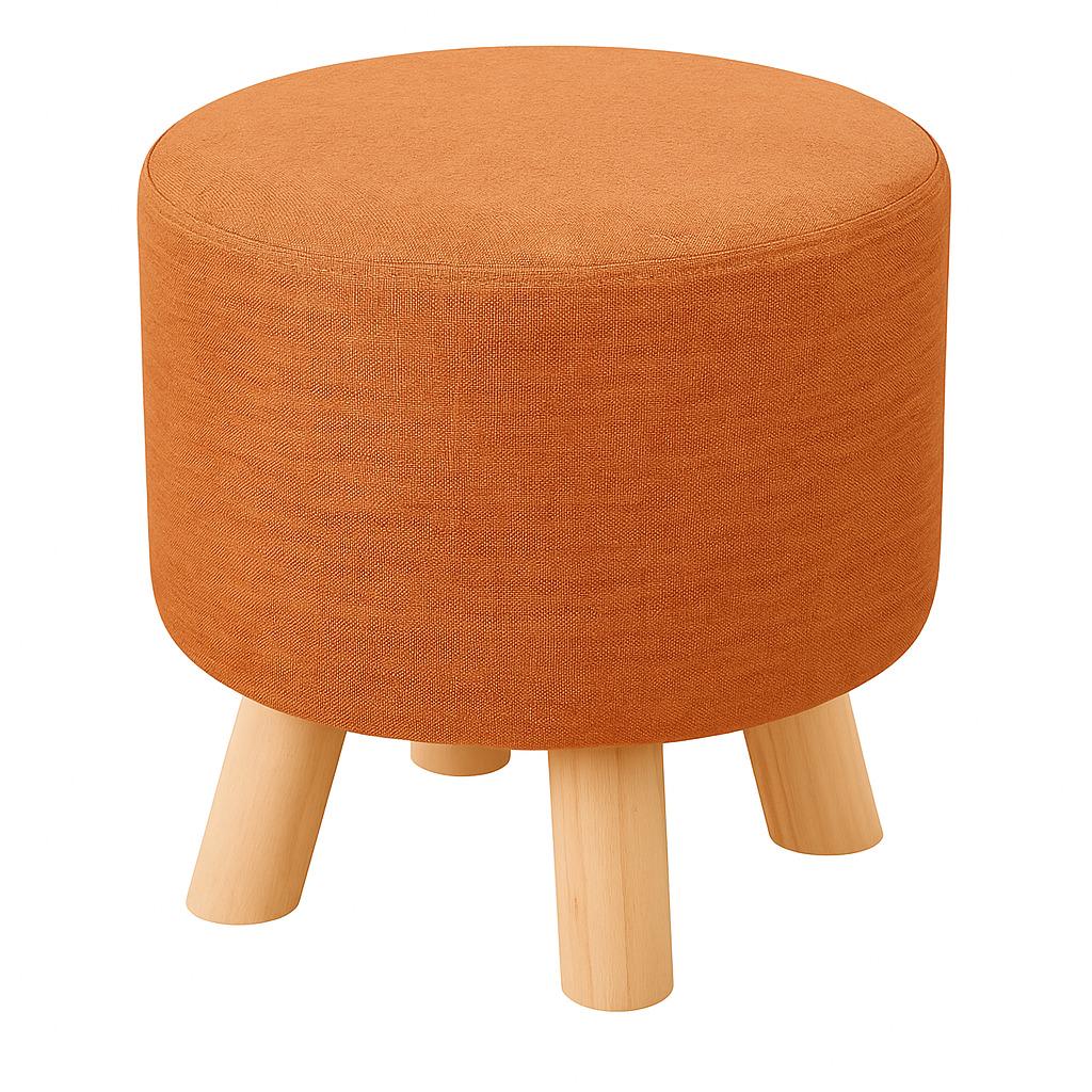 Пуф Texture 28х29 см Рыжий (R33438) Пуф Texture 28х29 см Рыжий (R33438)