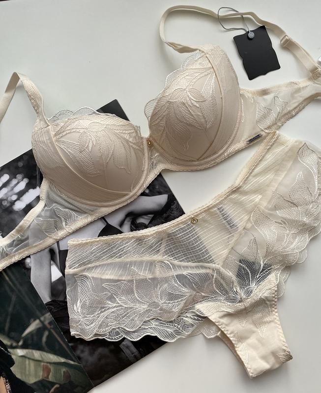 Комплект женского белья Balaloum P9420k 85B Кремовый Комплект женского белья Balaloum P9420k 85B Кремовый