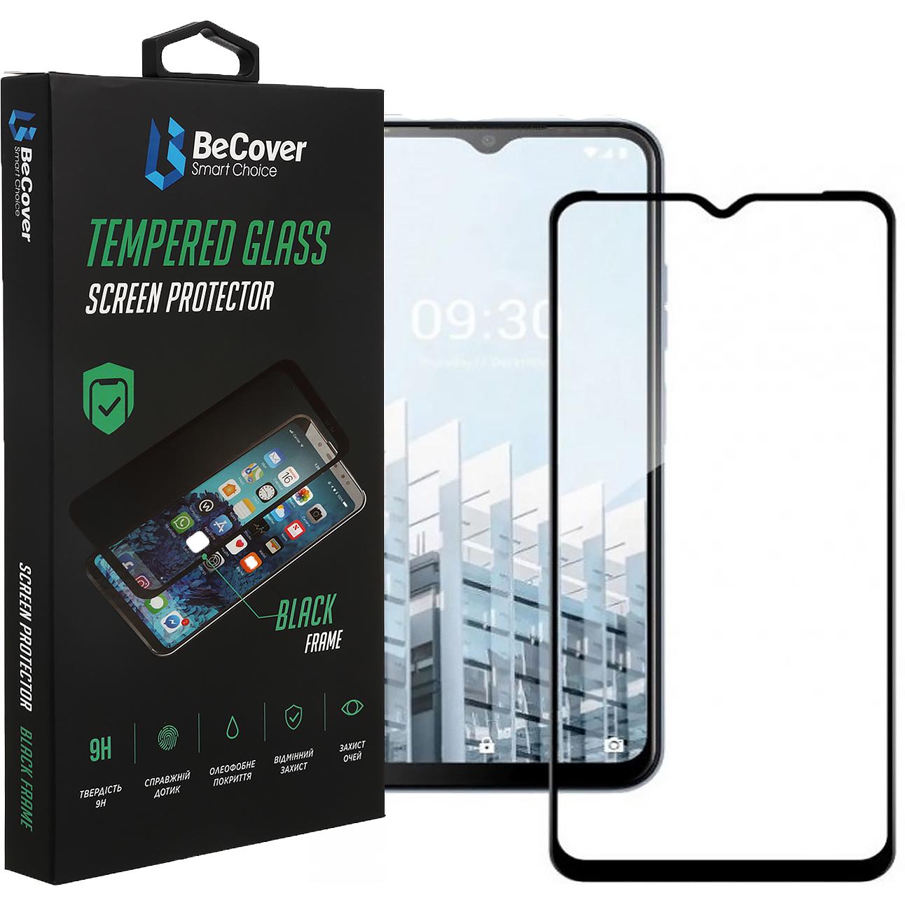 Захисне скло BeCover для Tecno Pop 6 Pro BE8 Black (708556)