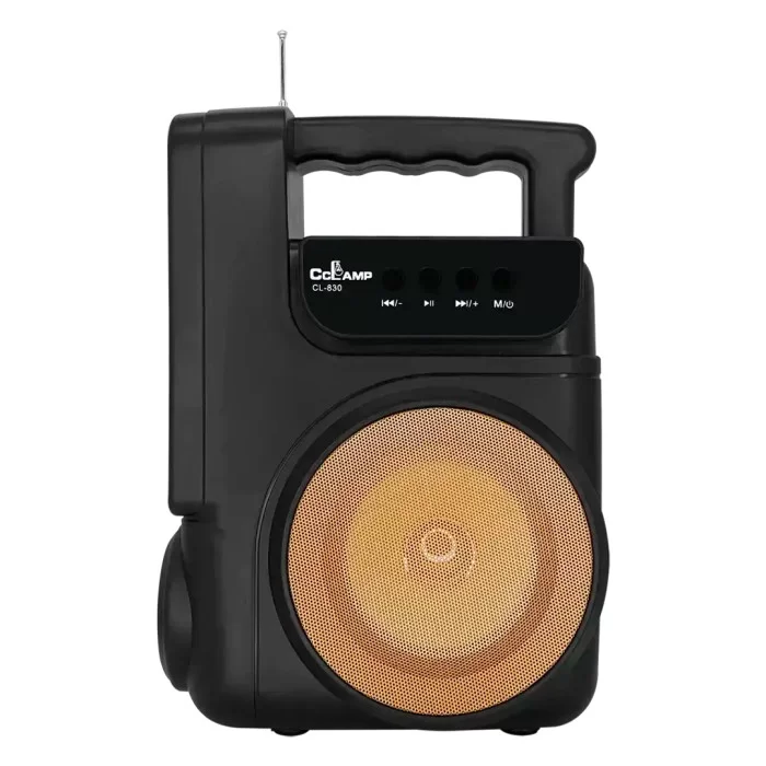 Фонарь кемпинговый Cclamp CL-830 USB/Bluetooth с солнечной панелью и радио