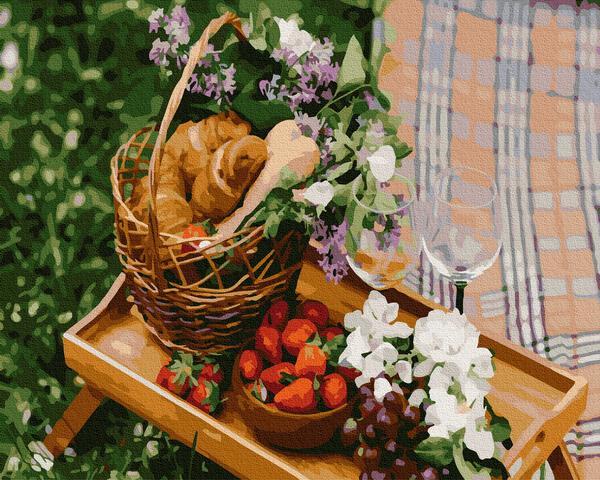 Картина по номерам Brushme Романтический пикник 40x50 см (GX38495)