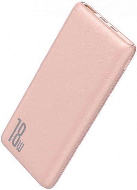 Батарея портативная Baseus PPDML-04 Bipow Quick Charge PD+QC 10000 mAh 18W Pink