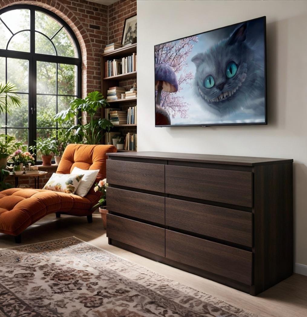 Комод Мастер Форм Брайт 1500х376х730 мм Венге магия (07839)