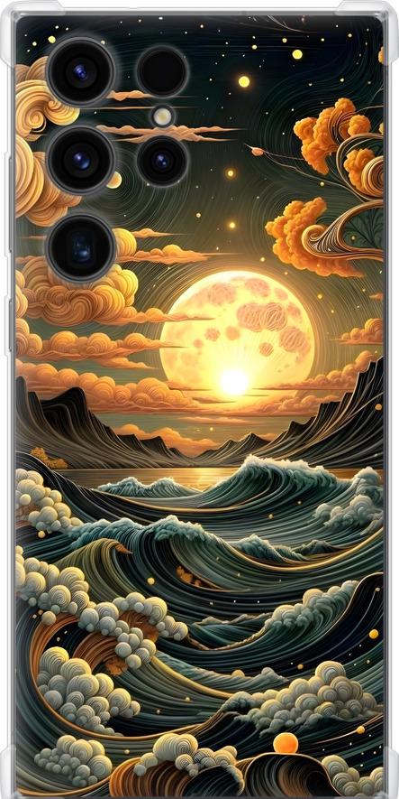 Чехол на Samsung Galaxy S23 Ultra Арт волны (6332sp-2906-42517)