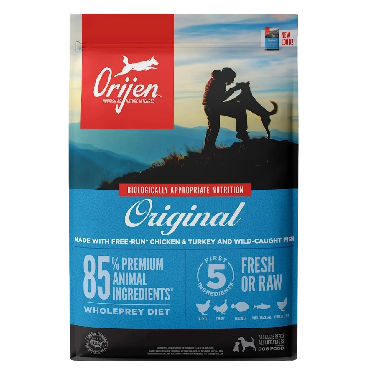 Корм сухой для собак Orijen Dog для всех пород 0,340 кг (o18234)