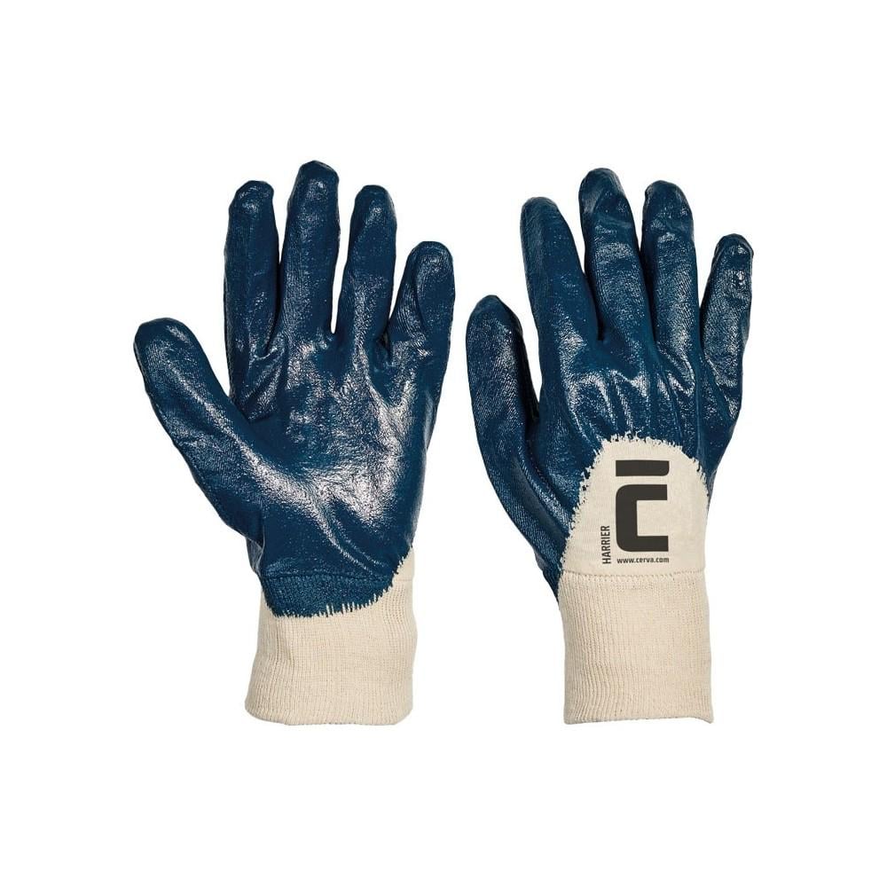 Перчатки рабочие CERVA Harrier с нитриловым покрытием р. 10