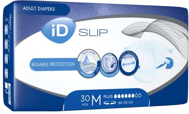 Подгузники для взрослых ID SLIP Plus M 30 шт. (2450192355)