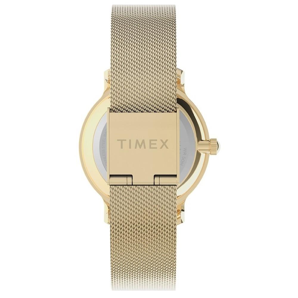 Наручний годинник жіночий Timex Transcend кварцевий Gold (Tx2u86800) - фото 3