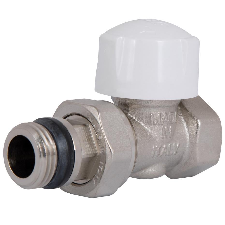 Термостатический радиаторный клапан прямой ICMA №765 82765AD06940 1/2"x1/2" с американкой